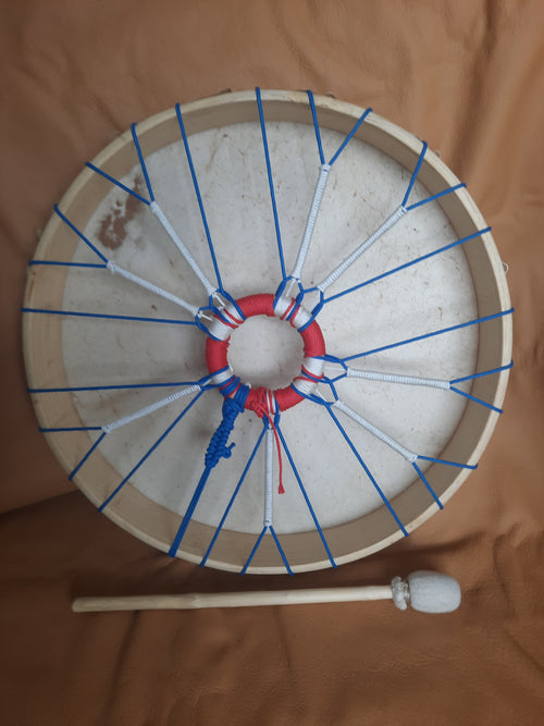 tambour en peau de Cerf