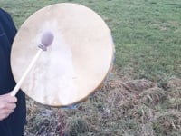 Tambour en Peau de Cerf